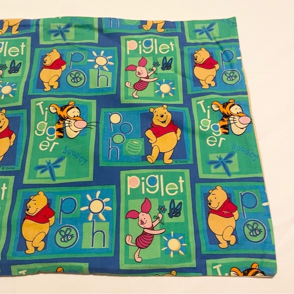 Winnie the Pooh Tigger Piglet Pillowcase Homemade 21” x 14.5” Pillow Case - Picture 3 of 16